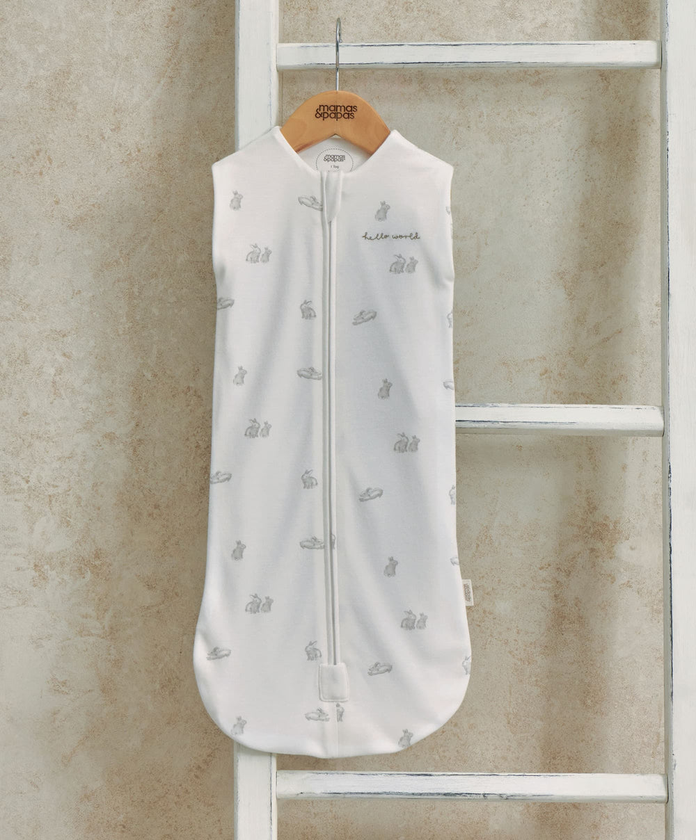 Mamas &amp; Papas Dreampod Swaddles Dreampod Swaddle Newborn (1.0 Tog) - Bunny