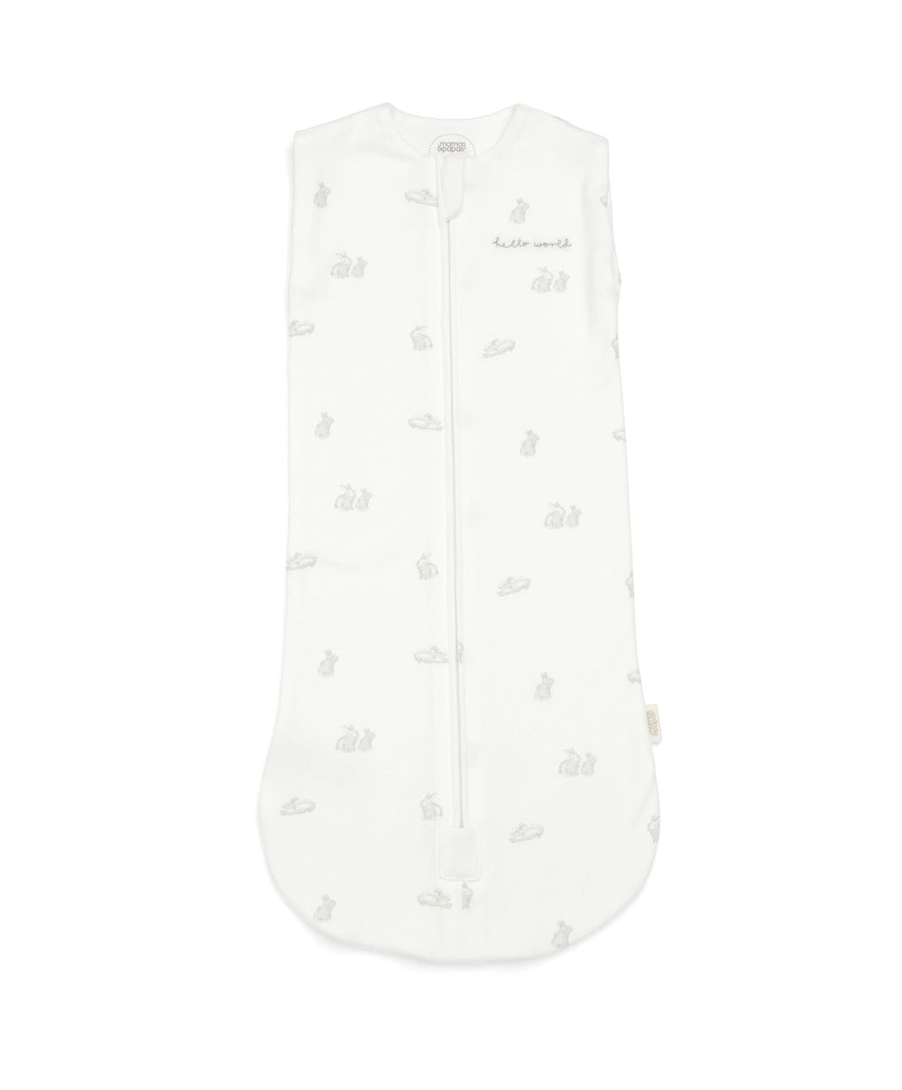 Mamas &amp; Papas Dreampod Swaddles Dreampod Swaddle Newborn (1.0 Tog) - Bunny