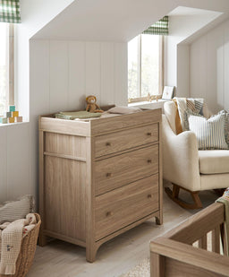 Mamas & Papas Dressers & Changers Barton Dresser Changer - Natural/Oak
