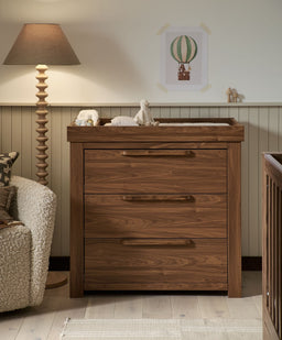 Mamas & Papas Dressers & Changers Franklin Dresser Changer - Walnut