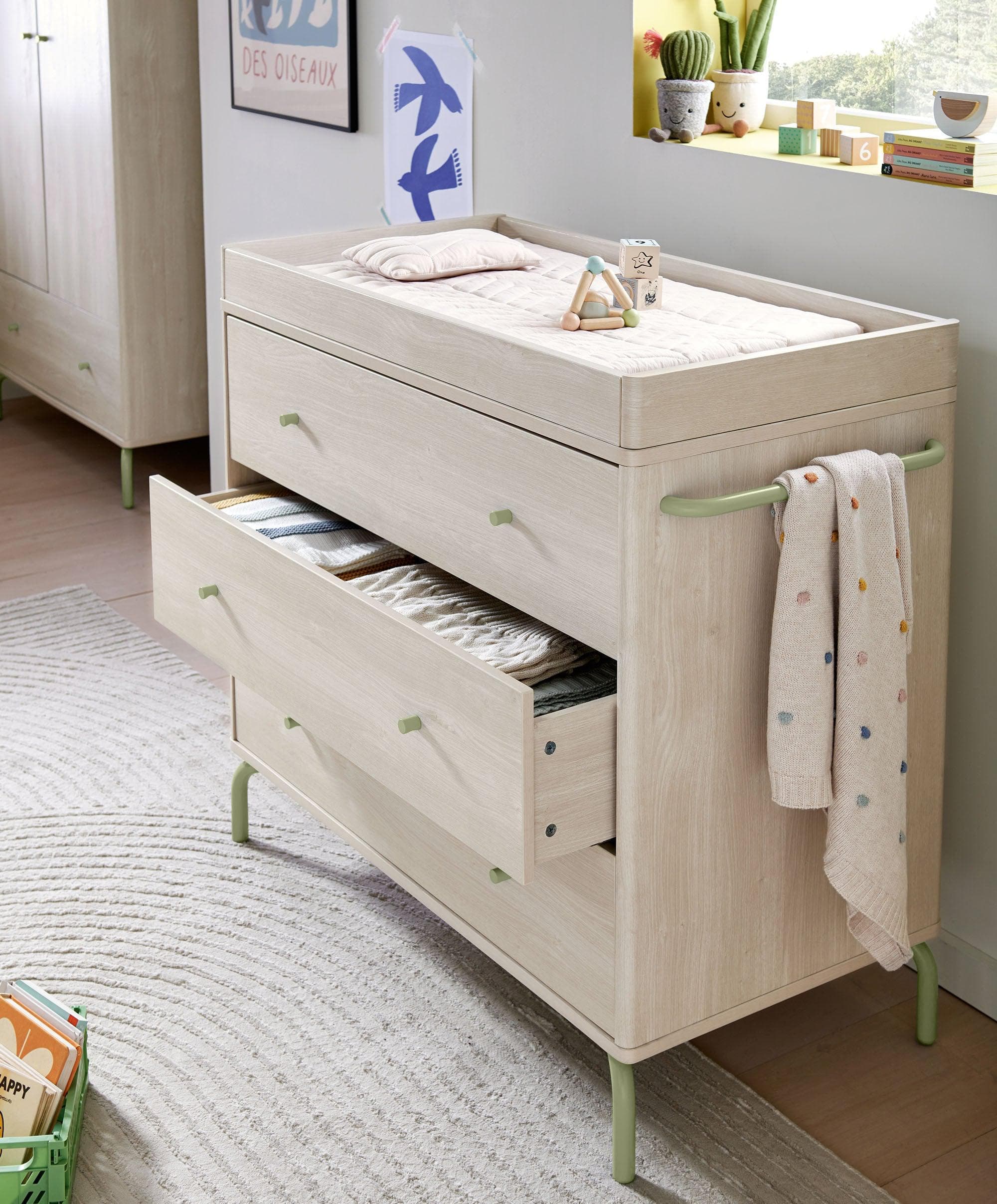 Nursery Furniture Mamas And Papas Oak Changing Unit Mamas Papas