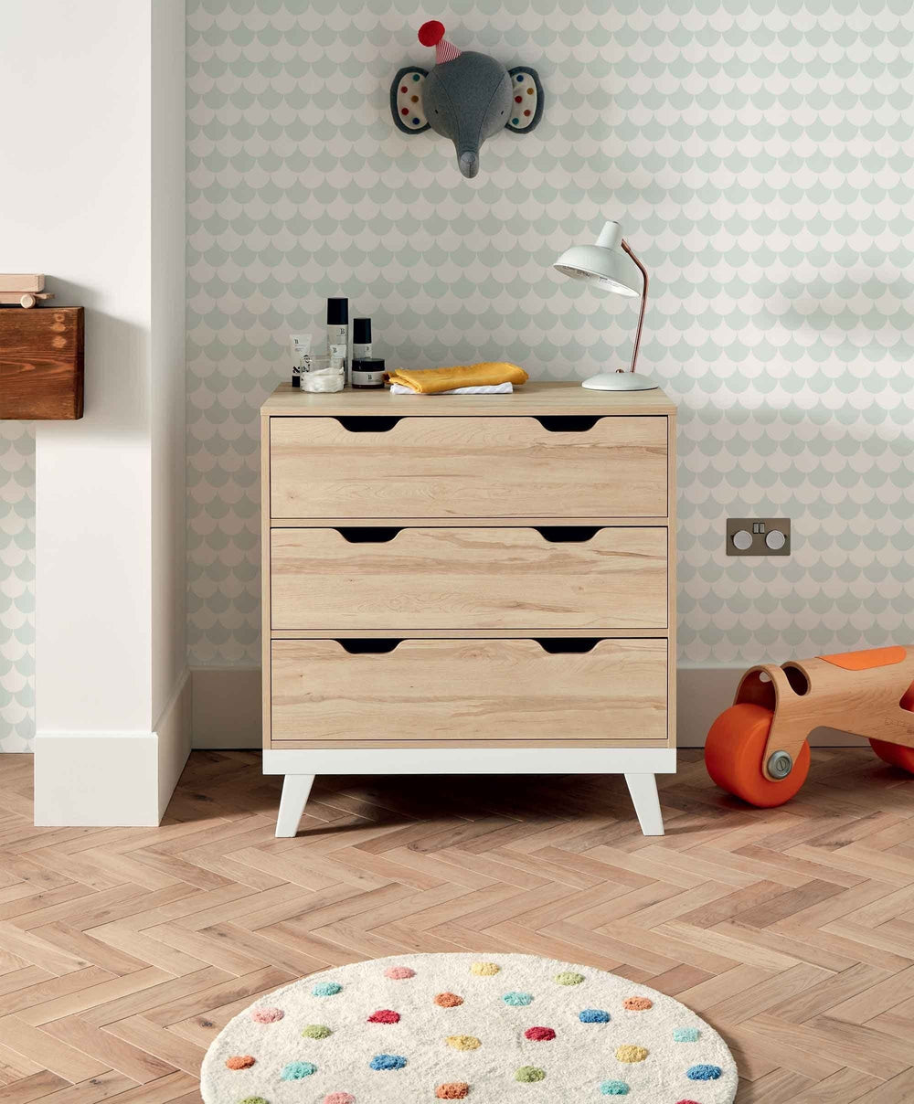 Mamas &amp; Papas Dressers &amp; Changers Lawson Dresser &amp; Changer - Natural &amp; White