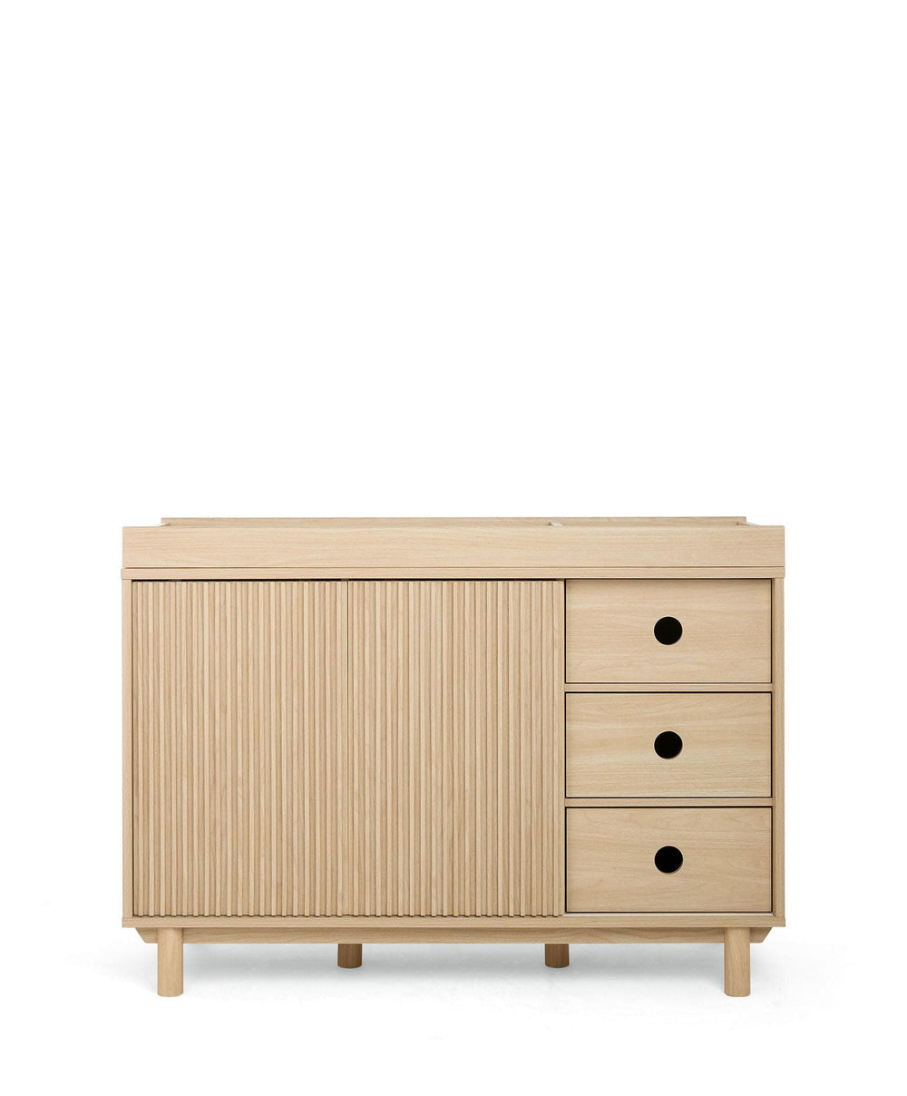 Mamas &amp; Papas Dressers &amp; Changers Oska Wide Dresser Changer - Natural Oak