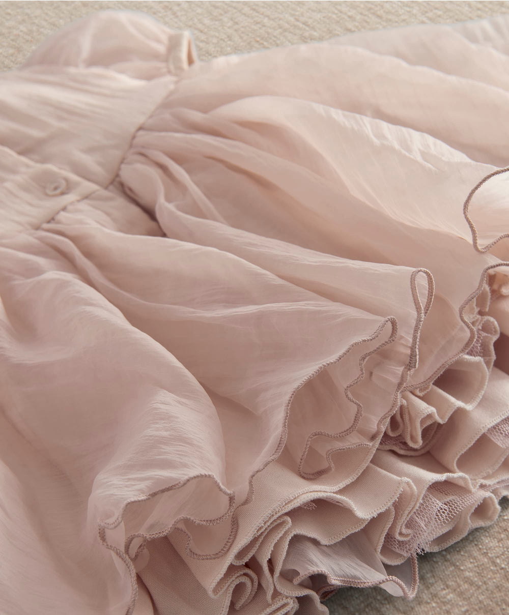 Mamas &amp; Papas Dresses &amp; Skirts Bubble Sleeve Dress