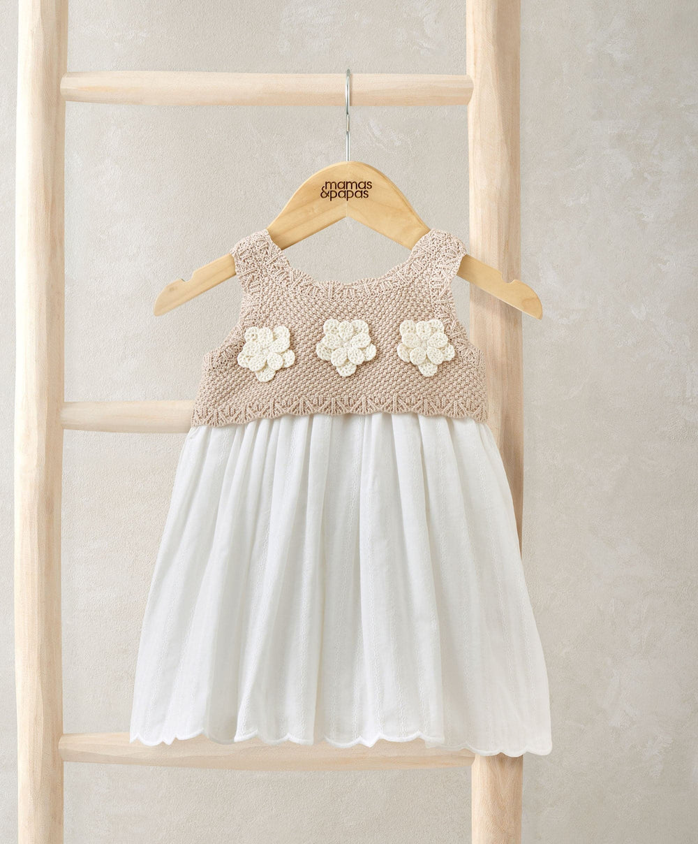 Mamas &amp; Papas Dresses &amp; Skirts Crochet Woven Summer Dress