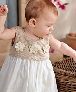 Mamas & Papas Dresses & Skirts Crochet Woven Summer Dress