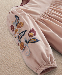Mamas & Papas Dresses & Skirts Embroidered Corduroy Dress