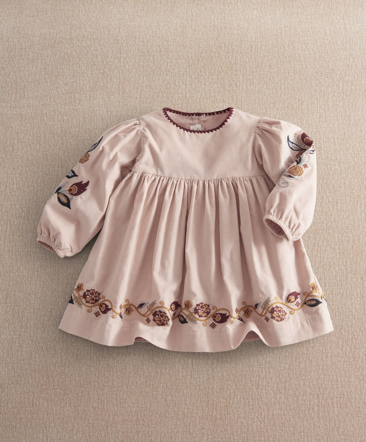 Mamas & Papas Dresses & Skirts Embroidered Corduroy Dress