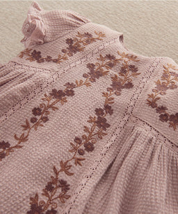 Mamas & Papas Dresses & Skirts Embroidered Lace Trim Dress