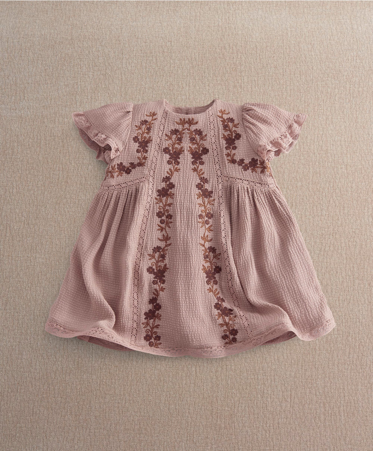 Mamas & Papas Dresses & Skirts Embroidered Lace Trim Dress