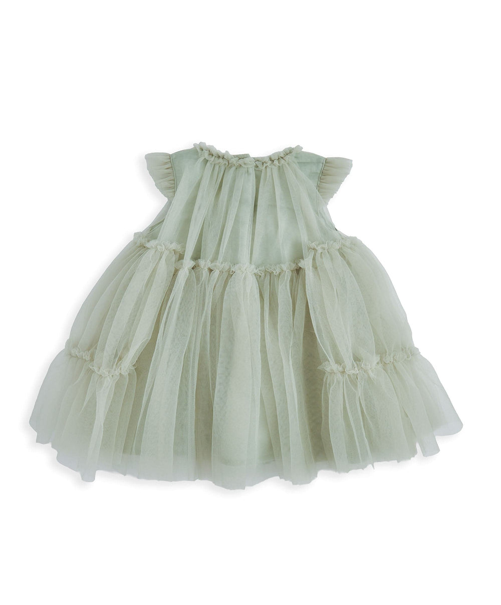 Mamas &amp; Papas Dresses &amp; Skirts Green Mesh Dress