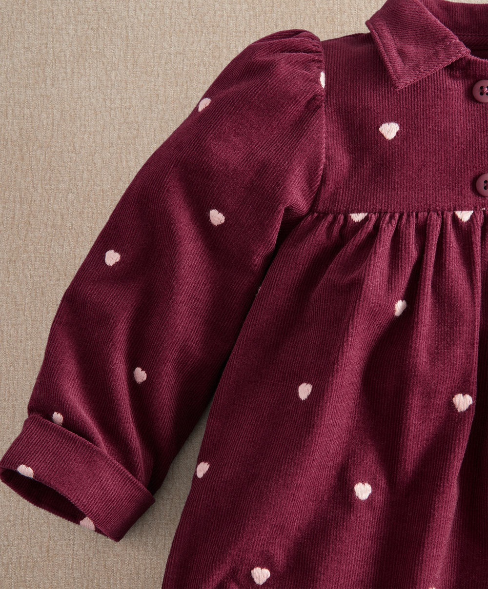 Mamas &amp; Papas Dresses &amp; Skirts Heart Embroidery Dress