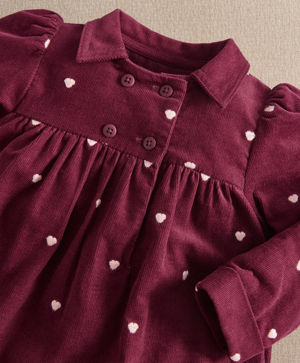 Mamas &amp; Papas Dresses &amp; Skirts Heart Embroidery Dress