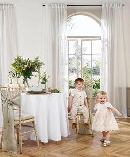 Mamas & Papas Dresses & Skirts Lace Frill Sleeve Dress