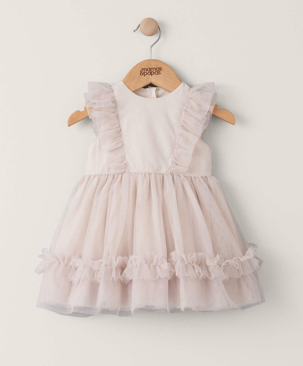 Tulle Frill Dress - Pink | Baby Clothing - Mamas & Papas UK