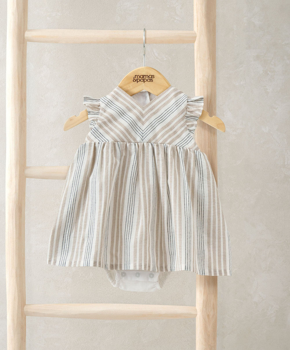 Mamas &amp; Papas Dresses &amp; Skirts Woven Stripe Dress