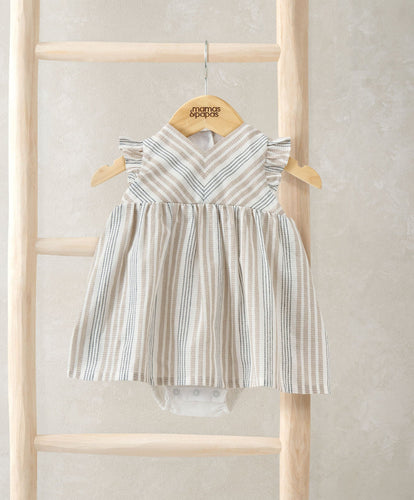 Mamas & Papas Dresses & Skirts Woven Stripe Dress