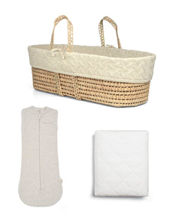 Mamas & Papas Duckling Moses Basket Bundle (3 Pieces)