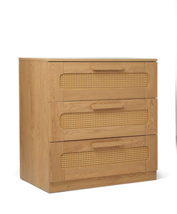 Mamas & Papas Esna 2 Piece Cotbed Set with Dresser Changer - Rattan