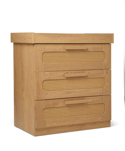 Mamas & Papas Esna 2 Piece Cotbed Set with Dresser Changer - Rattan