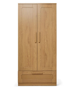 Mamas & Papas Esna Wardrobe - Rattan
