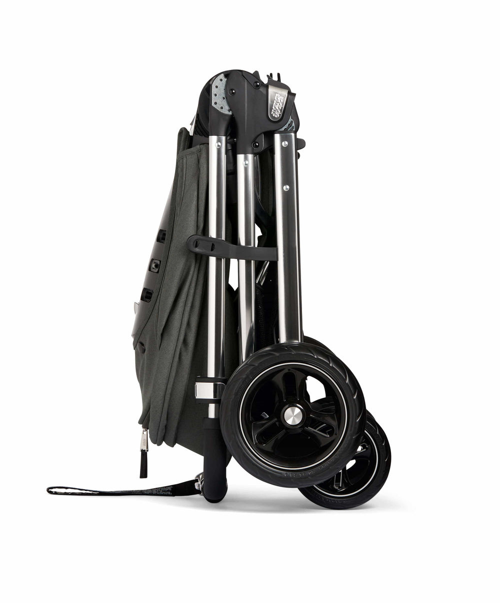 Mamas &amp; Papas Flip XT³ Pushchair Bundle with Cybex Aton B Car Seat &amp; Base (5 Pieces) – Harbour Grey
