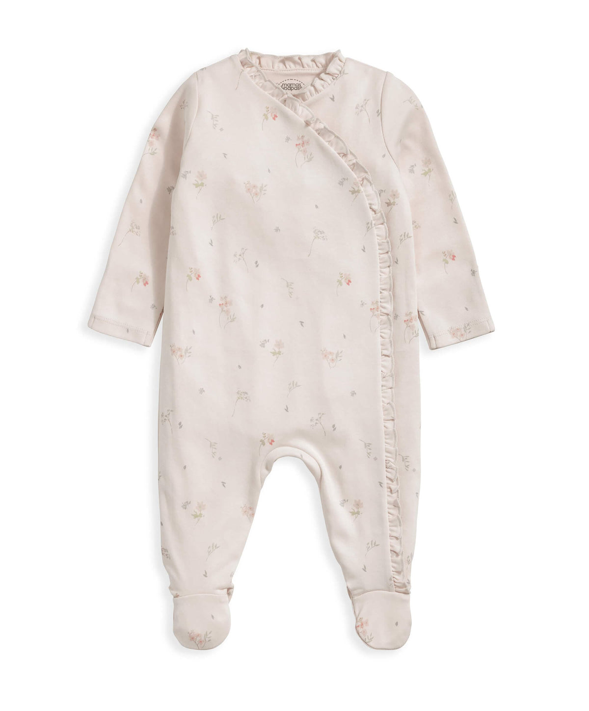 Floral Frill Sleepsuit Mamas & Papas UK