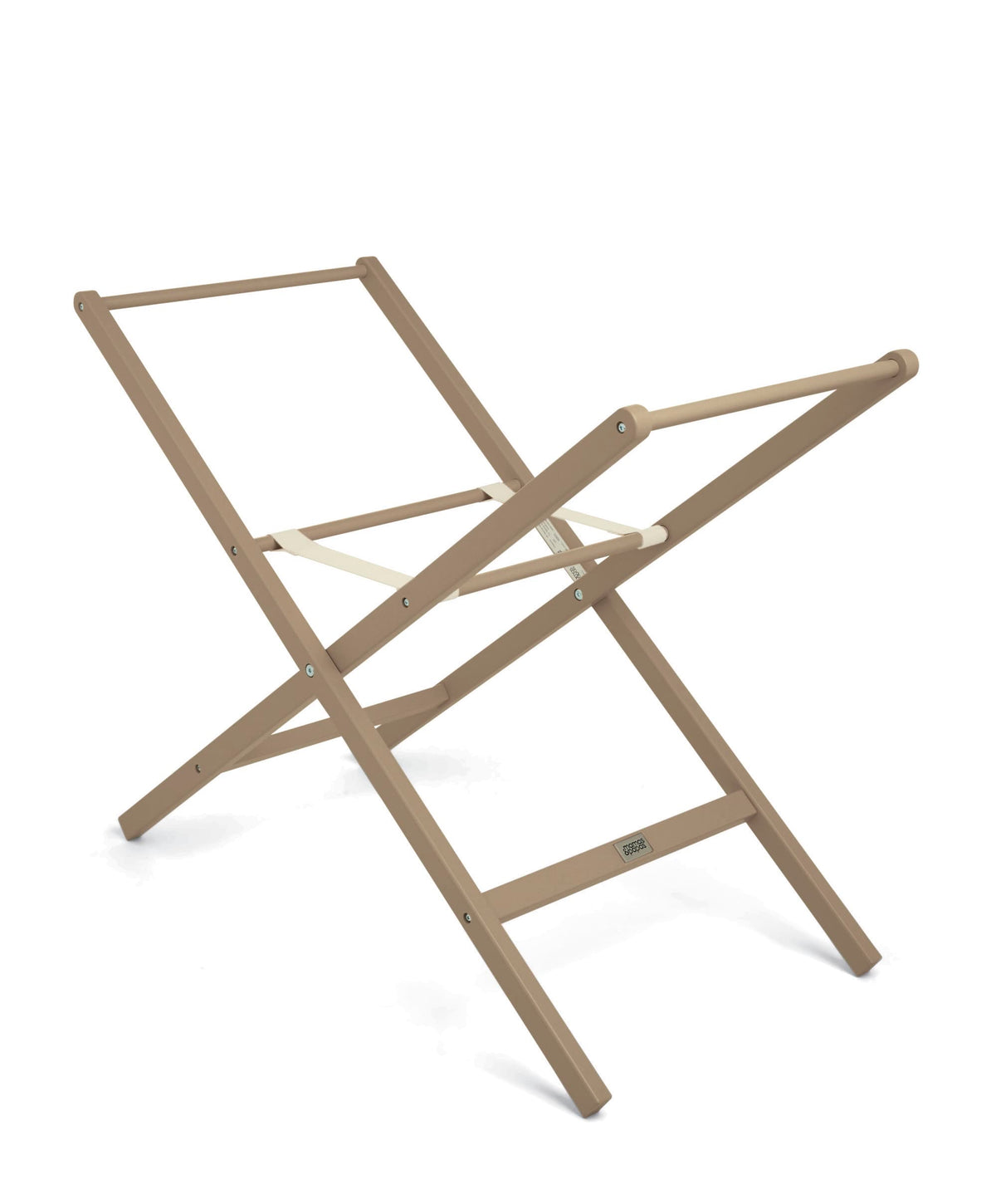 Mamas & Papas Folding Moses Basket Stand - Mocha