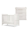 Mamas & Papas Furniture Sets Atlas 2 Piece Convertible Cot Set with Dresser Changer - White