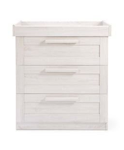 Mamas & Papas Furniture Sets Atlas 2 Piece Convertible Cot Set with Dresser Changer - White