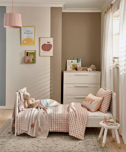 Mamas & Papas Furniture Sets Atlas 3 Piece Cotbed Range with Dresser Changer & Wardrobe - Stone