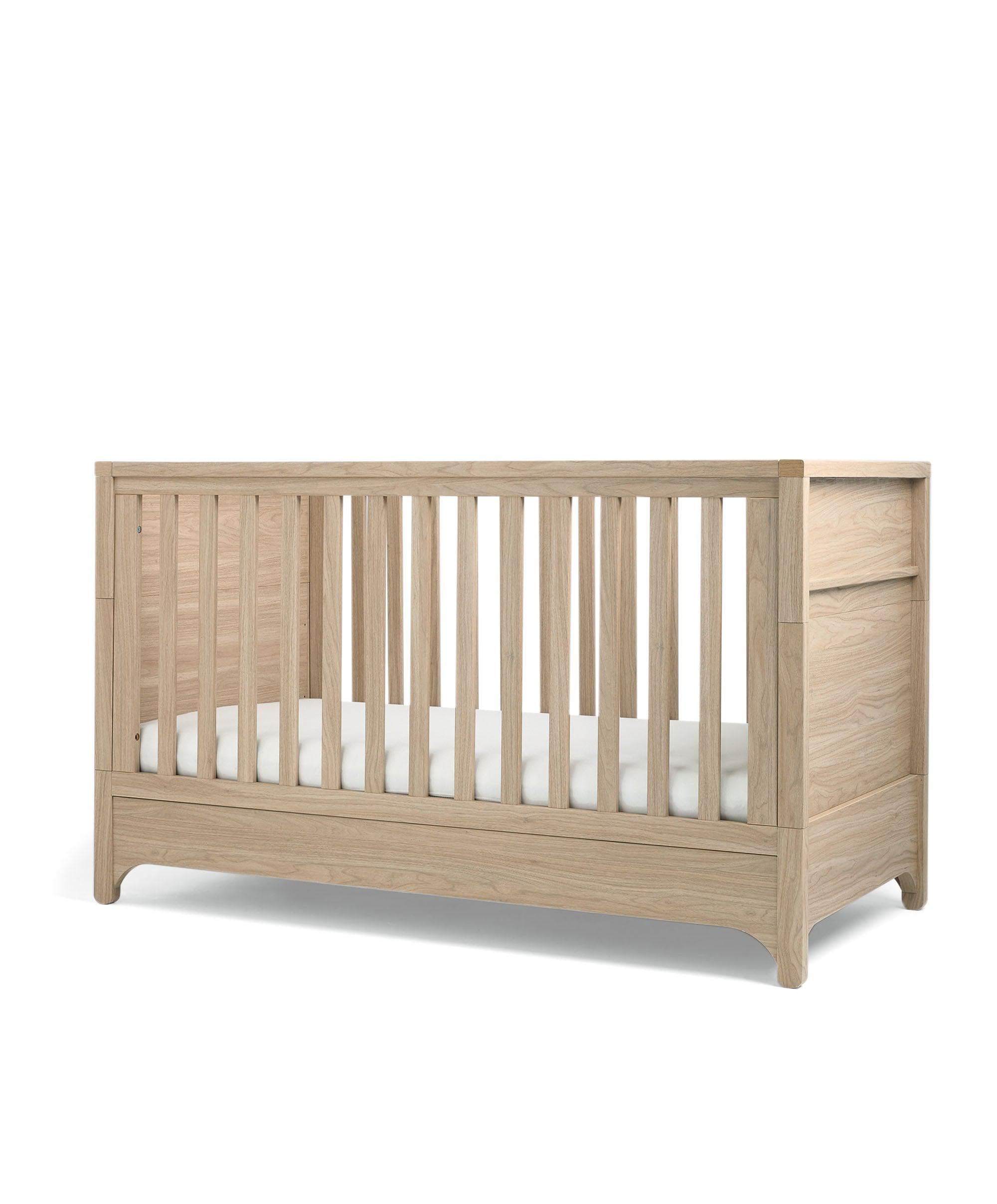 Barton 2 Piece Cotbed Set With Dresser Changer Oak Mamas Papas UK Barton 2 Piece Cotbed Set With Dresser Changer Oak Mamas Papas UK