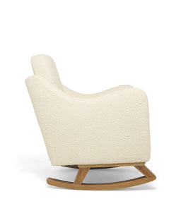 Mamas & Papas Furniture Sets Bowdon Nursing Chair Set in Chenille Boucle - Oyster