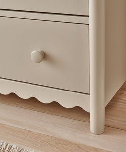Mamas & Papas Furniture Sets Eryn 3 Piece Cotbed Range with Dresser Changer & Wardrobe - Cashmere