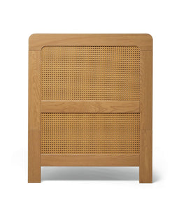Mamas & Papas Furniture Sets Esna Nursery Bundle with Lua Bedside Crib (6 Piece) – Rattan