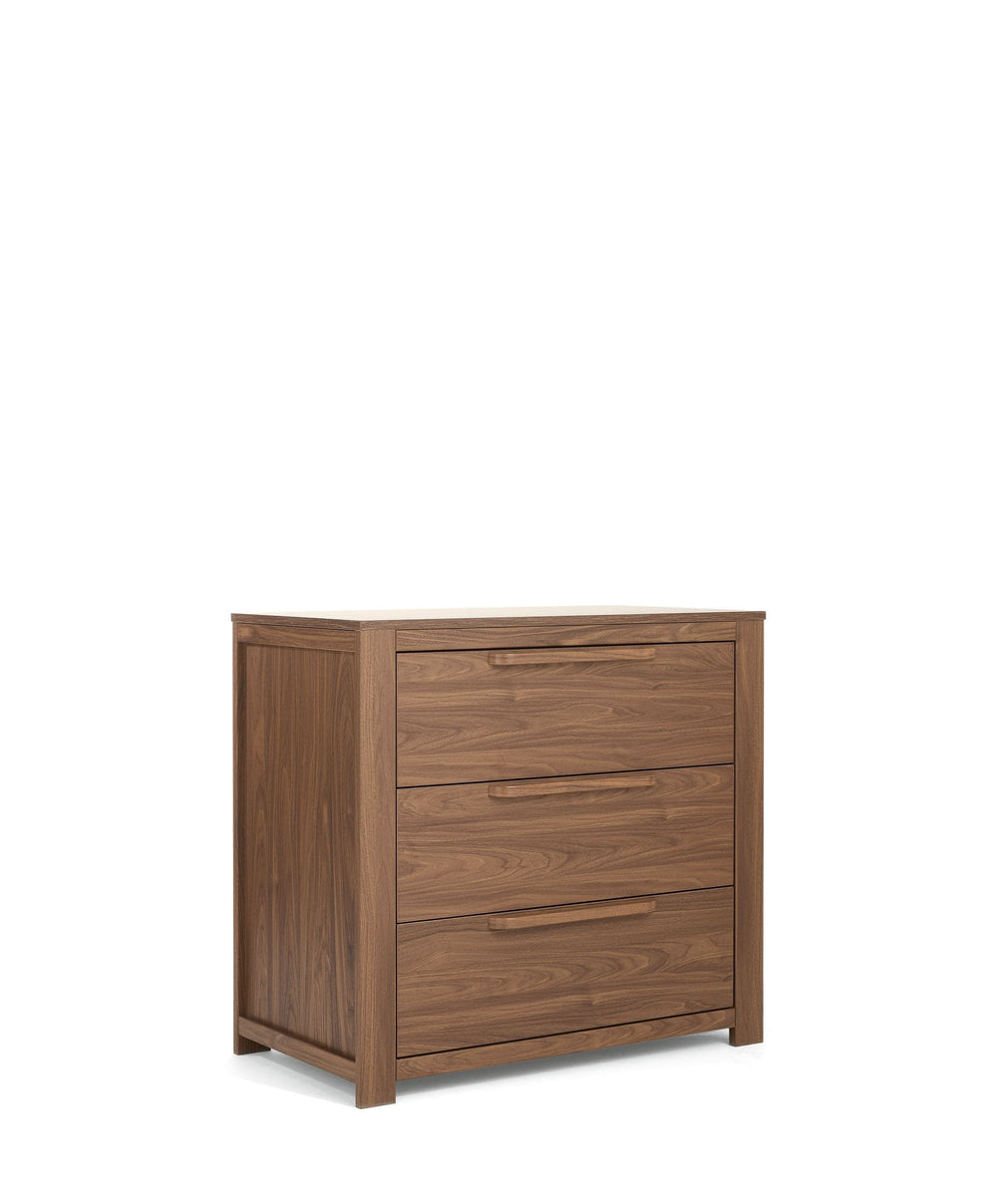 Mamas &amp; Papas Furniture Sets Franklin 2 Piece Cotbed Set With Dresser Changer - Walnut