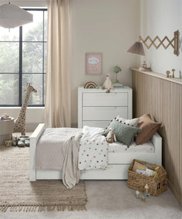 Mamas & Papas Furniture Sets Franklin 2 Piece Cotbed Set with Dresser Changer - White Wash