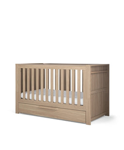 Mamas & Papas Furniture Sets Franklin 3 Piece Cotbed Range with Dresser Changer & Double Wardrobe - Oak