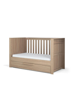 Mamas & Papas Furniture Sets Franklin 3 Piece Cotbed Range with Dresser Changer & Double Wardrobe - Oak