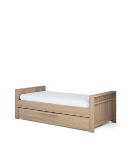Mamas & Papas Furniture Sets Franklin Nursery Bundle with Lua Bedside Crib (6 Piece) – Natural Oak