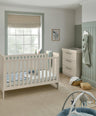 Mamas & Papas Furniture Sets Hampden 2 Piece Cotbed Set with Dresser Changer - Cashmere
