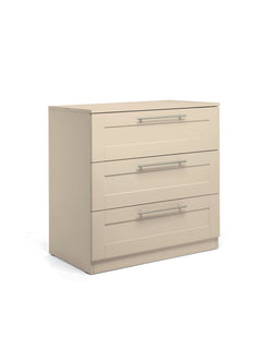 Mamas & Papas Furniture Sets Hampden 3 Piece Cotbed Range with Dresser Changer & Wardrobe - Cashmere