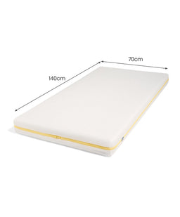 Mamas & Papas Furniture Sets Hampden Cotbed & Essential Airflow Pocket Spring Cotbed Mattress Bundle - Cashmere