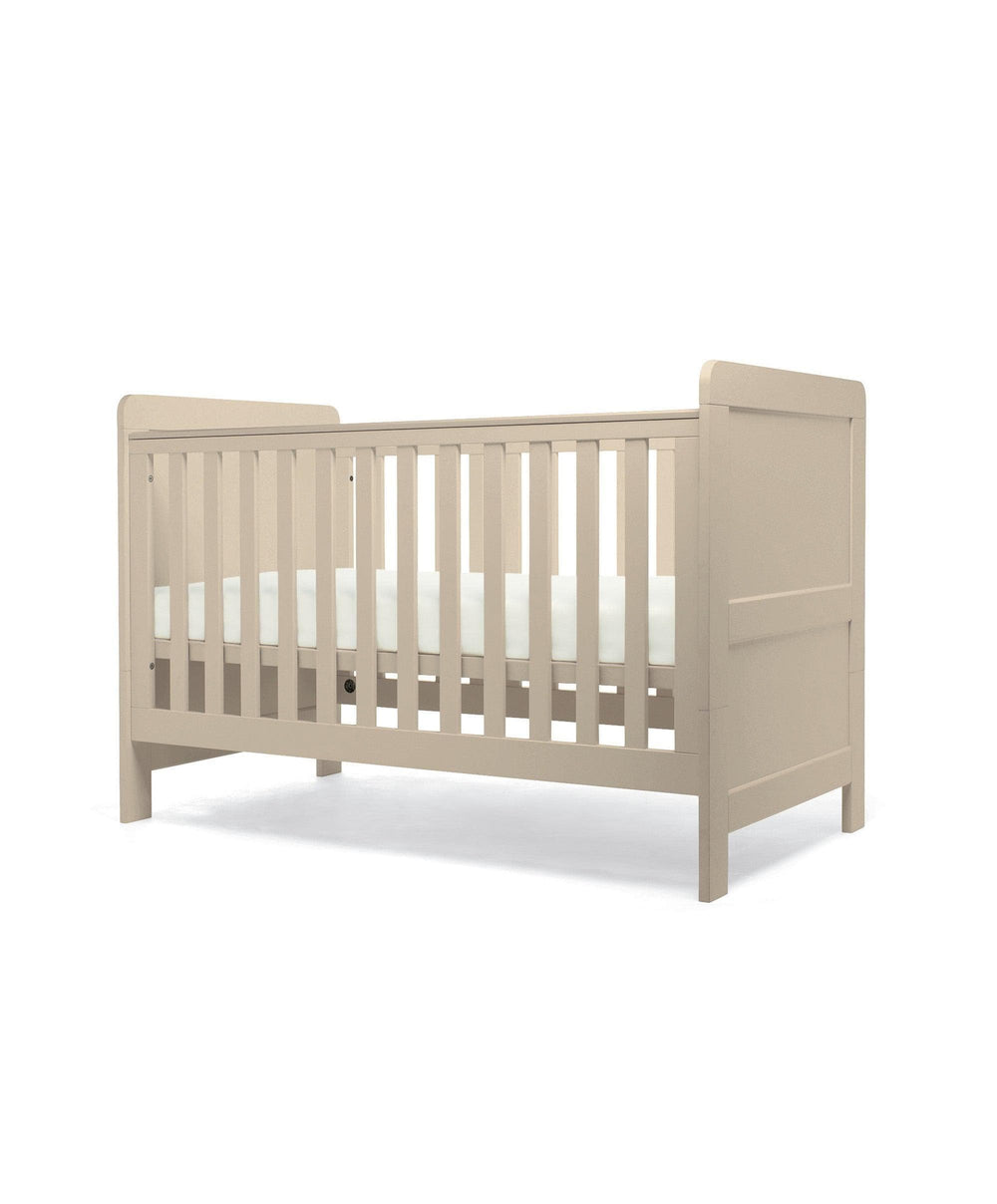 Mamas &amp; Papas Furniture Sets Hampden Nursery Furniture Range &amp; Cotbed Essential Airflow Fibre Mattress - Cashmere