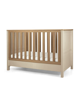 Mamas & Papas Furniture Sets Harwell 3 Piece Convertible Cot Range with Dresser Changer & Wardrobe - Cashmere