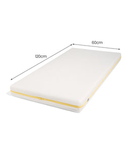 Mamas & Papas Furniture Sets Harwell Convertible Cot Bundle with Essential Pocket Spring Petite Cot Mattress - Cashmere