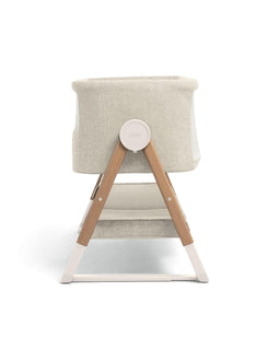 Mamas & Papas Furniture Sets Harwell Nursery Bundle with Lua Bedside Crib (6 Piece) – White