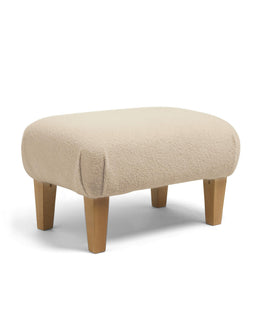 Mamas & Papas Furniture Sets Hilston Nursing Chair Set in Boucle - Oatmeal