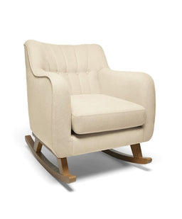 Mamas & Papas Furniture Sets Hilston Nursing Chair Set in Soft Weave - Camel