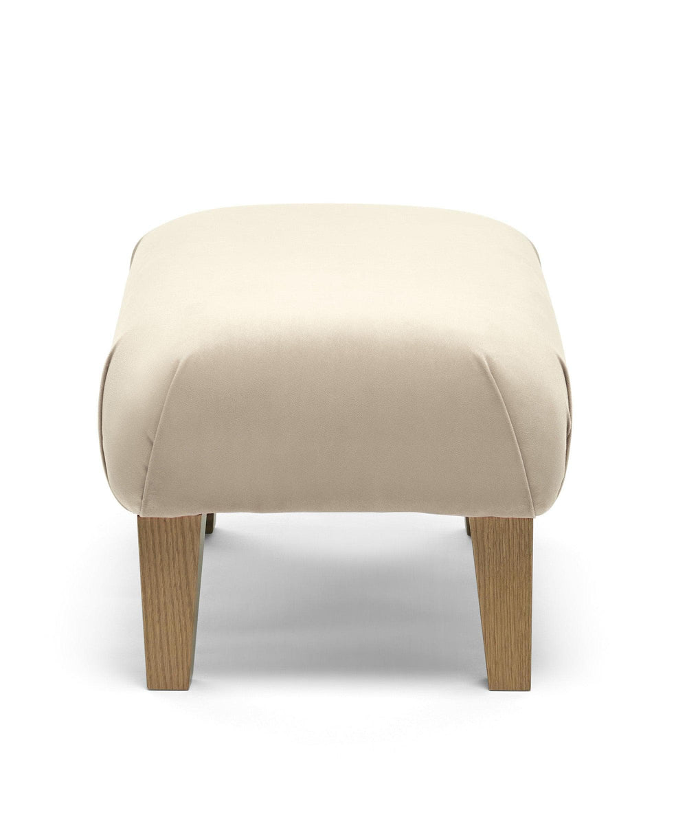 Mamas &amp; Papas Furniture Sets Hilston Nursing Chair Set in Velvet - Latte